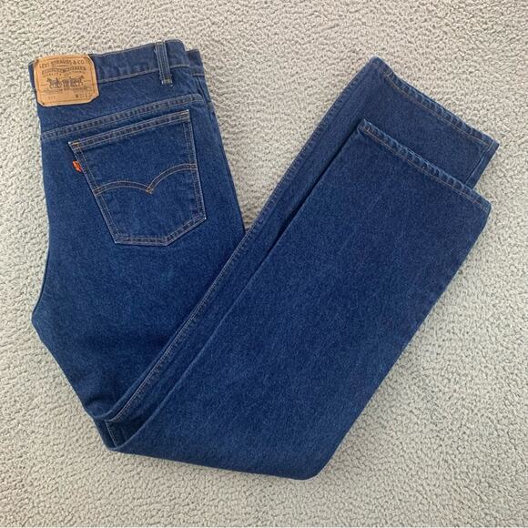 Vintage Levi’s 517 Blue Jeans 20517-0217 Orange Tab Made In USA Men's  Size: 38 - Picture 6 of 16
